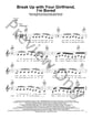 break up with your girlfriend, i'm bored Guitar and Fretted sheet music cover